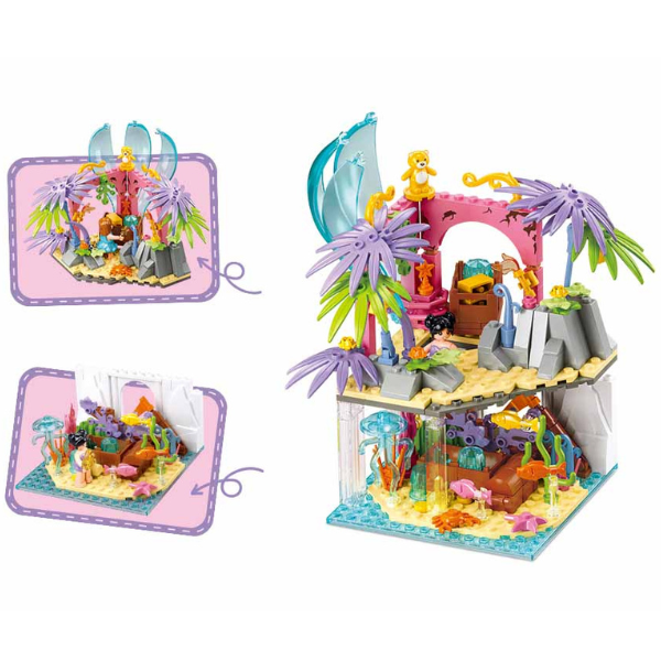 Sluban Girls Dream Secret Island 224 Pcs