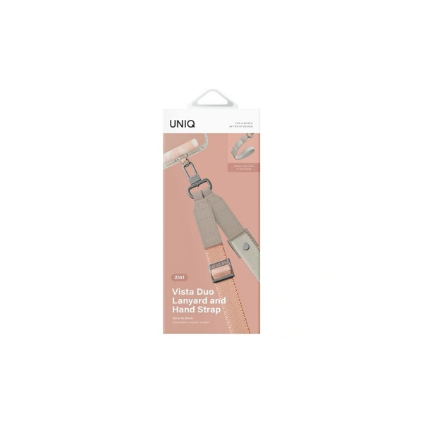 Uniq Hand Strap in Peach - Secure Carry Grip Accessory