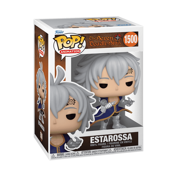 Funko Pop Animation Seven Deadly Sins Estarossa with Dagger #1500, 4.4 in