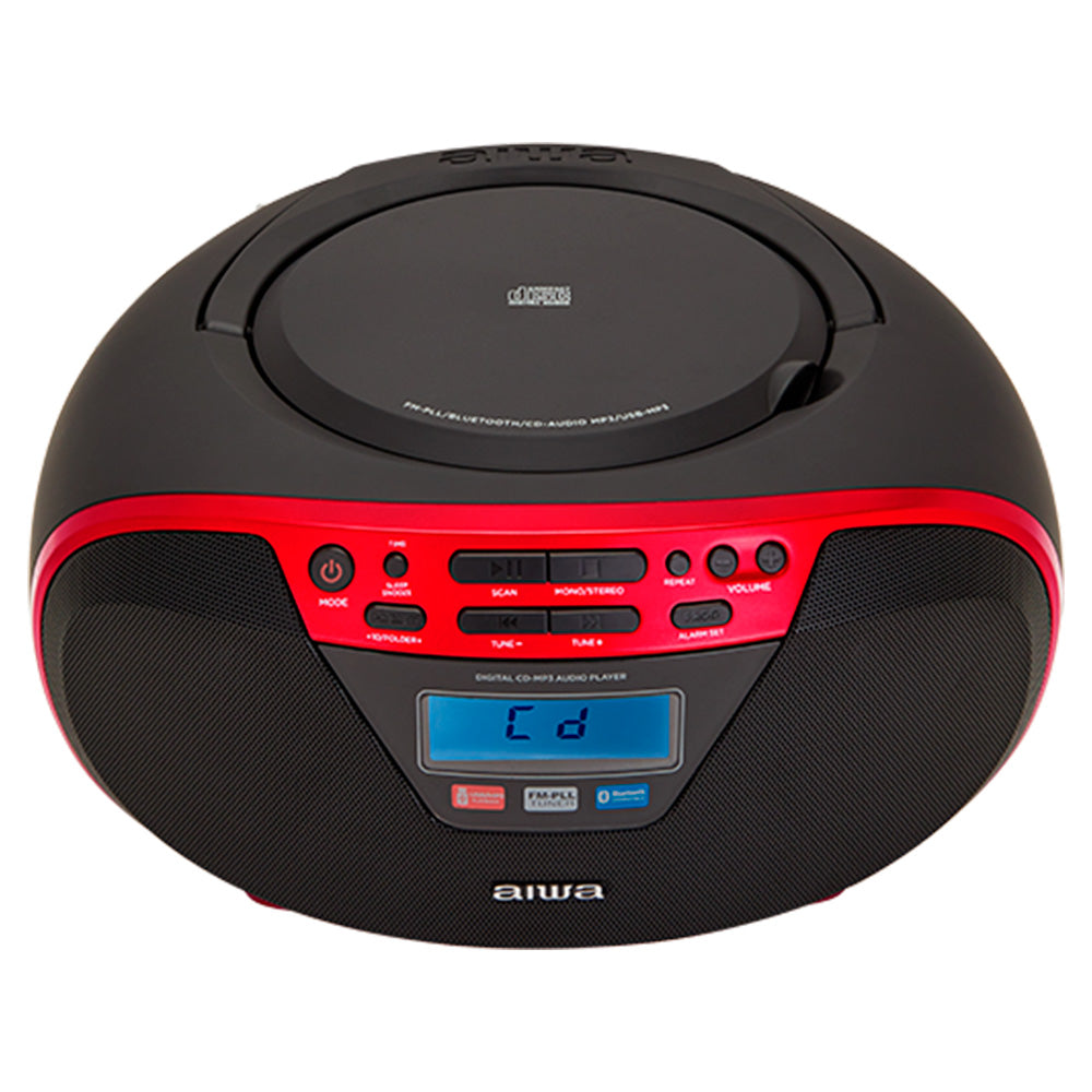 Aiwa Modernly Stylish Boombox with full features Red