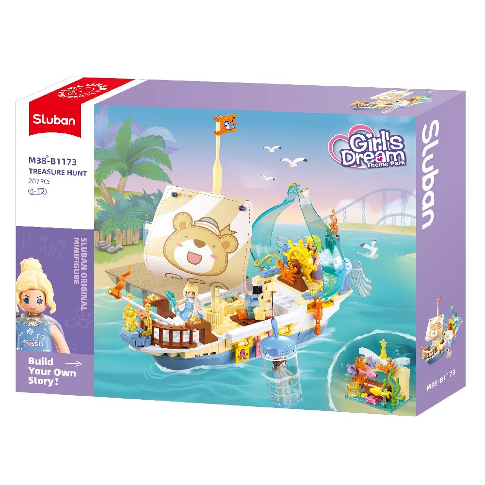 Sluban Girls Dream Jewel Boat 287 Pcs