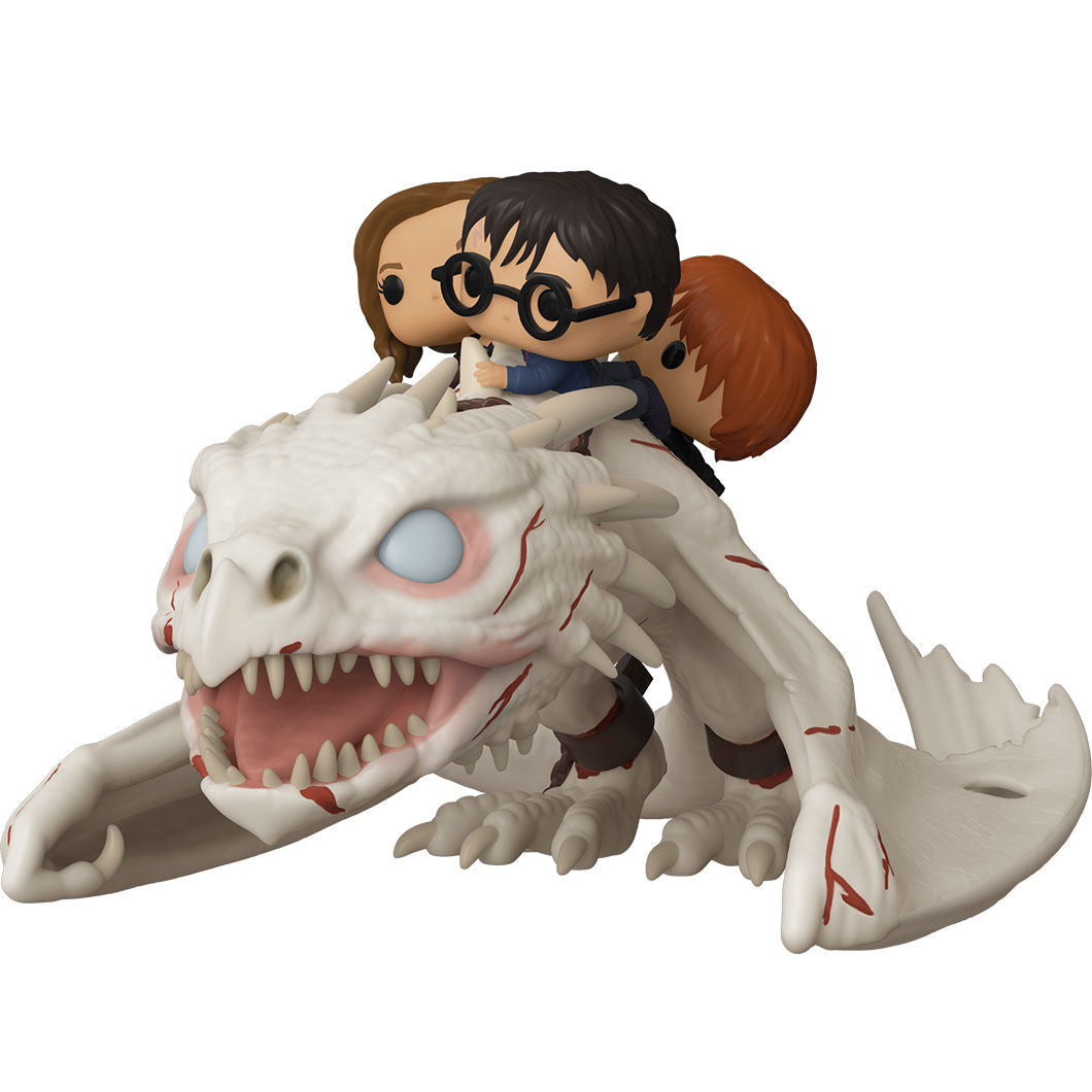 Funko Pop Harry Potter - Dragon Harry Ron & Hermione