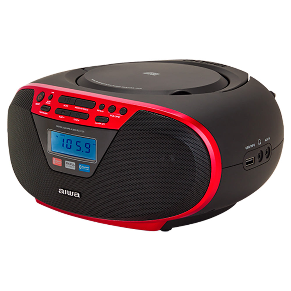 Aiwa Modernly Stylish Boombox with full features Red