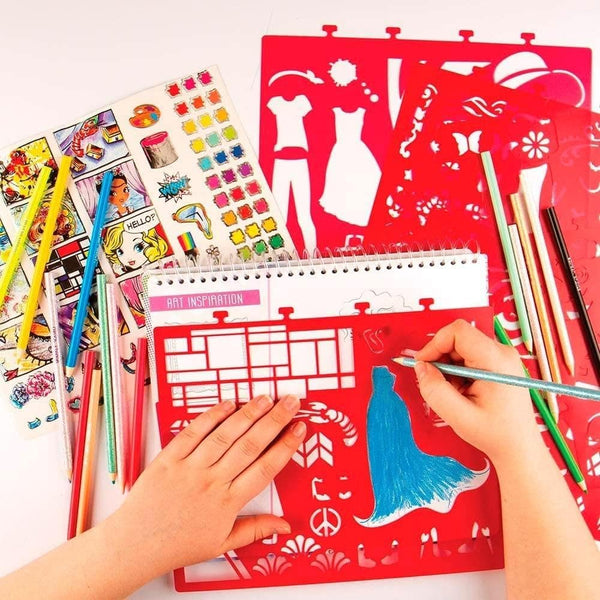Crayola - Crayola Creations Art History Fashion Sketch Portfolio
