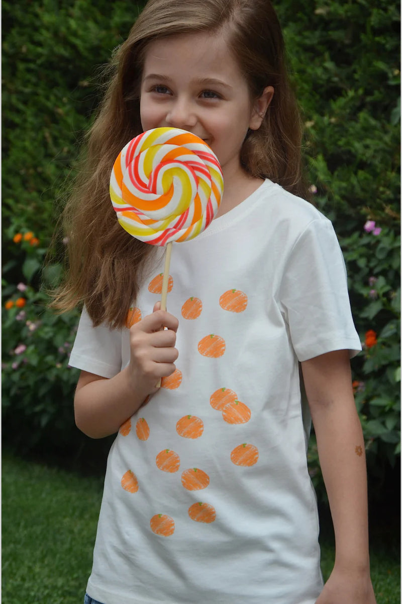 Orenda Tribe T.Shirts Kids Drawings Oranges 10 Years