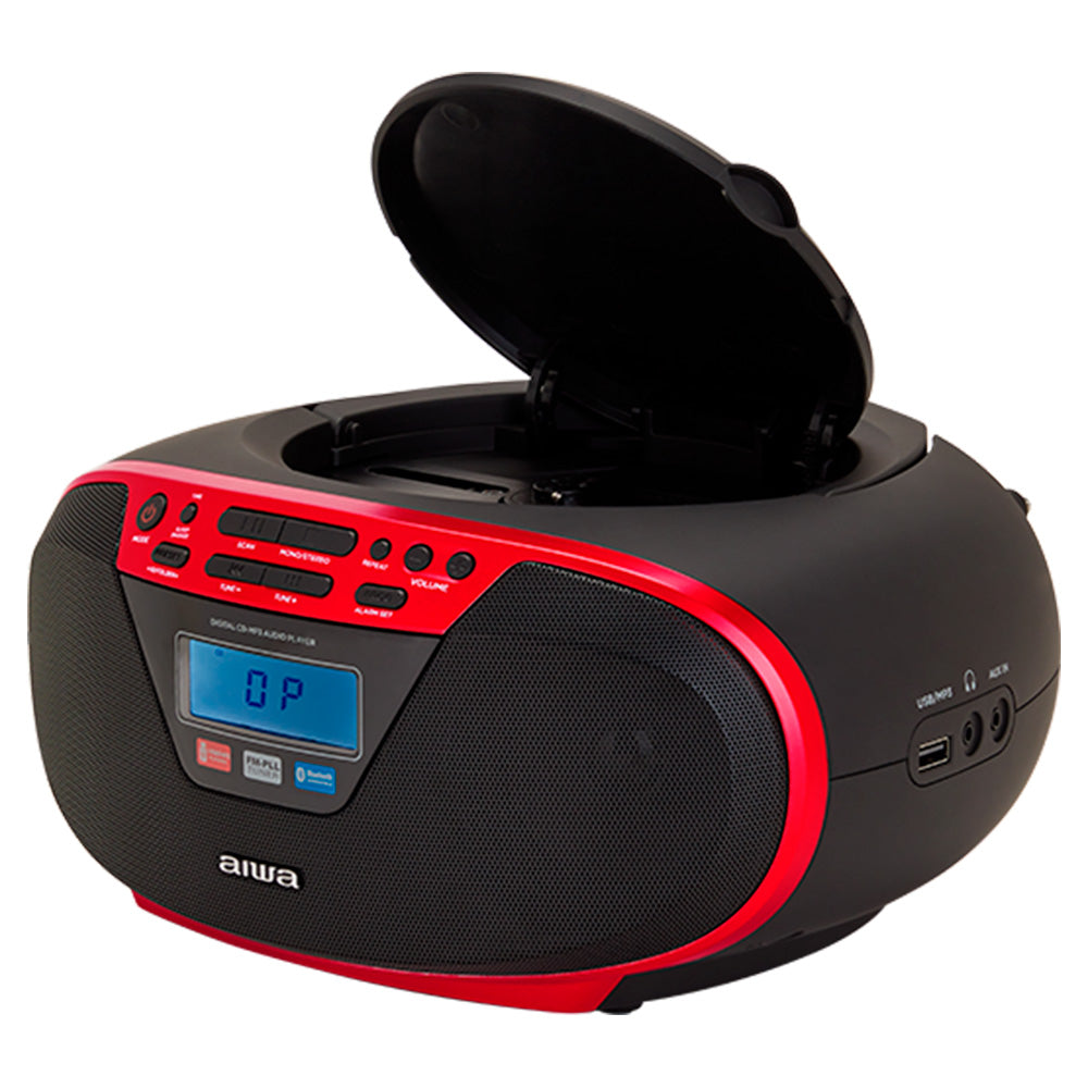 Aiwa Modernly Stylish Boombox with full features Red