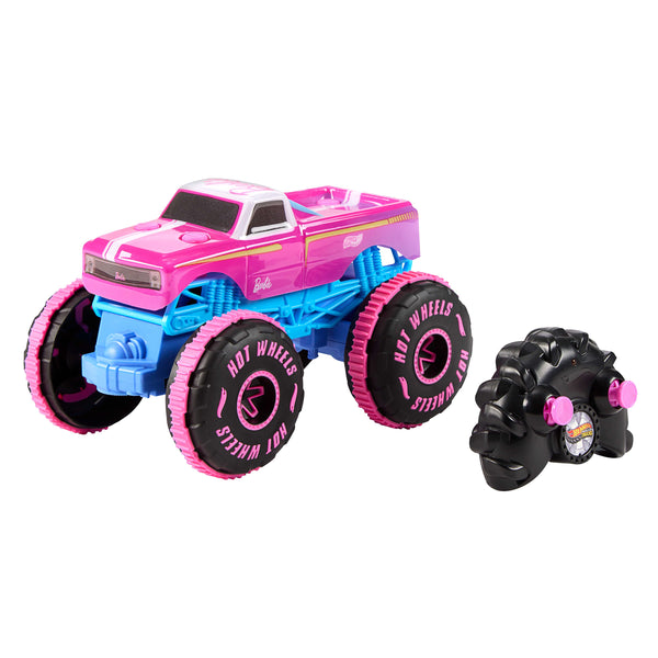 Hot Wheels Monster Trucks RC Barbie 1:24 - Remote Control Toy Truck