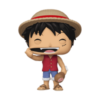 Funko Pop Animation One Piece Monkey D. Luffy with Meat #1771 Vinyl Figure, 4.3 in