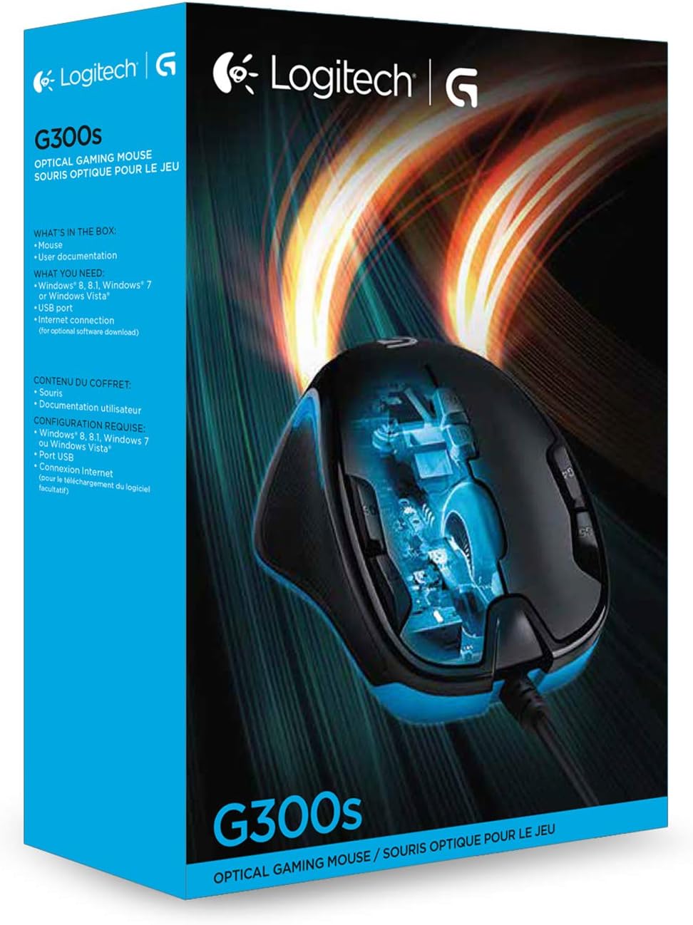 Logitech G300s Gaming Mouse 2500DPI