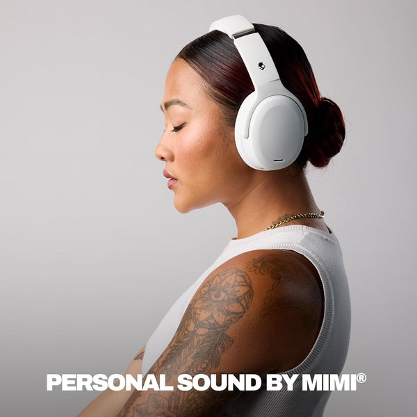 Skullcandy Crusher ANC 2 True Wireless - Headphone - Bone/Orange Glow