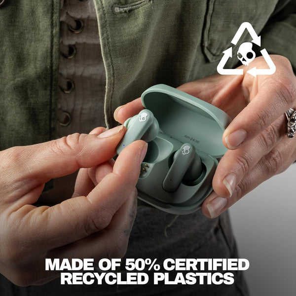 Skullcandy Smokin Buds - Earbuds - Preppy Sage