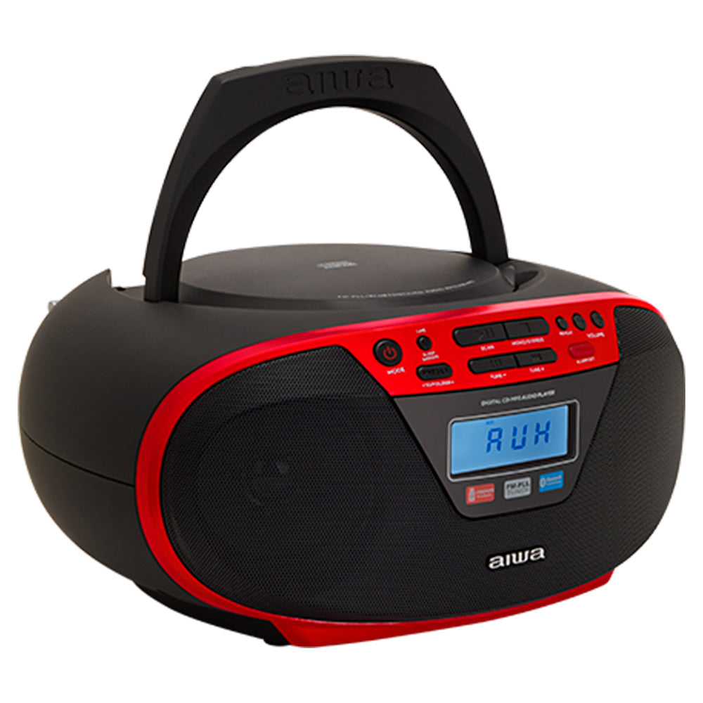 Aiwa Modernly Stylish Boombox with full features Red