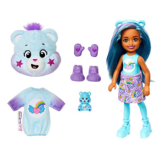 Barbie Cutie Reveal Chelsea Care Bears - Surprise Doll for Kids