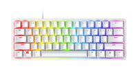 لوحة مفاتيح الألعاب Razer Huntsman Mini Mercury Edition بمفاتيح أرجوانية