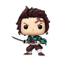 Funko Pop Jumbo Animation Demon Slayer Tanjiro Kamado #1805 Vinyl Figure, 10 in