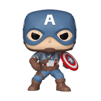 Funko Pop Marvel Infinity Saga Captain America #1476 Vinyl Figure, First Avenger