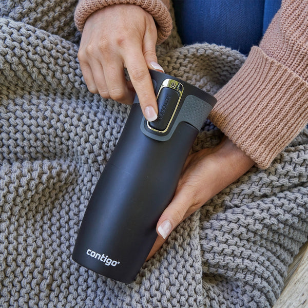 Contigo Autoseal West Loop Vacuum Stainless Steel Travel Mug 470 Ml, Black