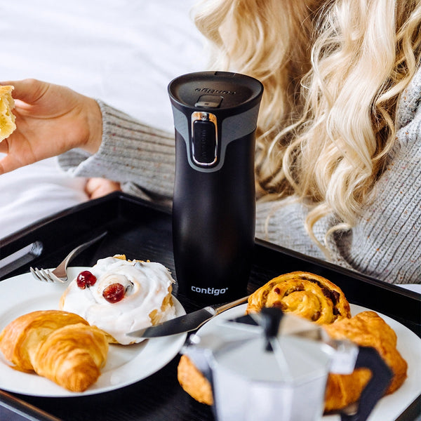 Contigo Autoseal West Loop Vacuum Stainless Steel Travel Mug 470 Ml, Black