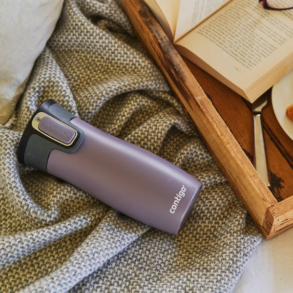 Contigo Autoseal West Loop Vacuum Stainless Steel Travel Mug 470 Ml, Dark Plum