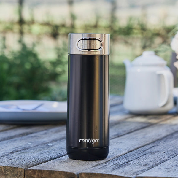Contigo Autoseal Luxe Vacuum Insulated Stainless Steel Travel Mug 470 ML, Licorice