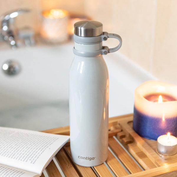 Contigo Autoseal Matterhorne Vacuum Insulated Stainless Steel Bottle 590 ml, Oyster