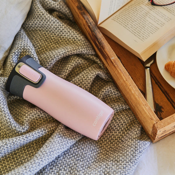Contigo Autoseal West Loop Vacuum Stainless Steel Travel Mug 470 Ml, Millenial Pink