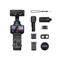 Insta360 - Luna Ultra - Gimbal Cameras - Creator Bundle - Cosmic Black