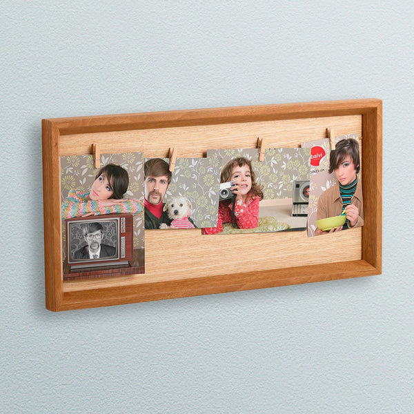 Balvi Frame,Nebraska,4 pegs,horizontal,teak