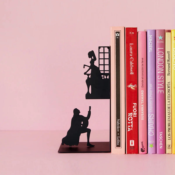 Balvi - Romeo & Juliet Bookend, Black