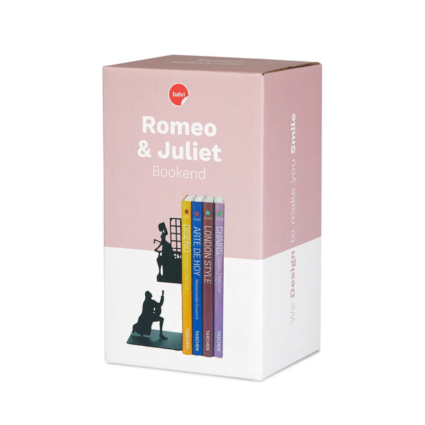 Balvi - Romeo & Juliet Bookend, Black