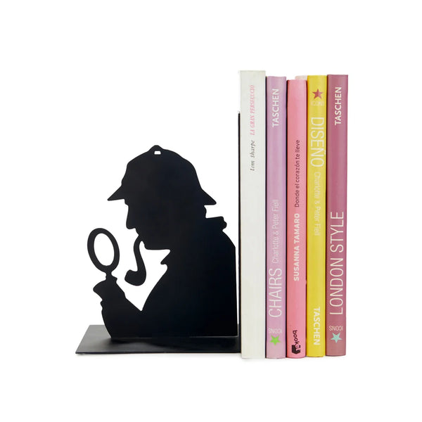 Balvi - Sherlock Bookend, Black, Metal