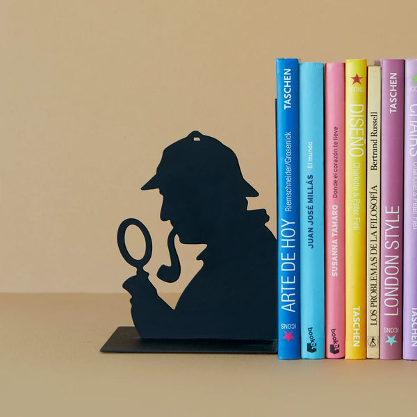 Balvi - Sherlock Bookend, Black, Metal