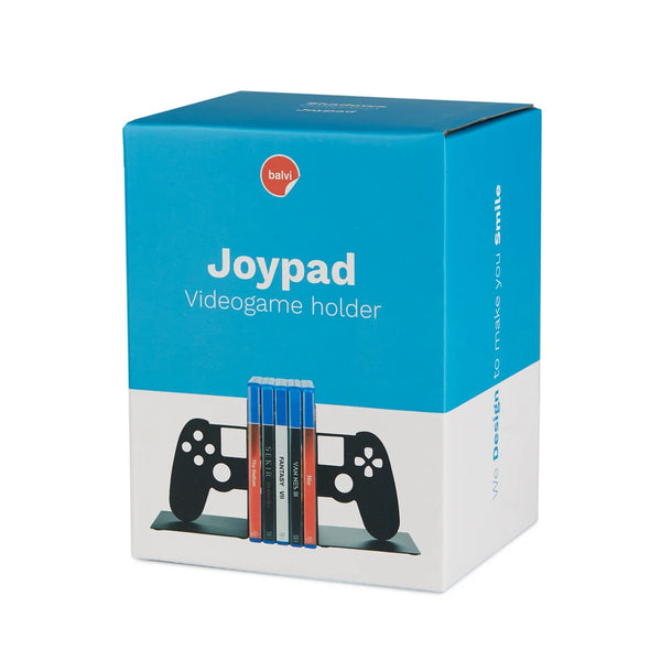 Balvi - Joypad Videogame Holder, Black, Metal