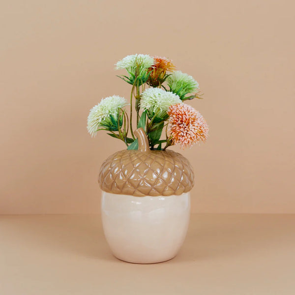Balvi Vase,Acorn,brown,ceramic