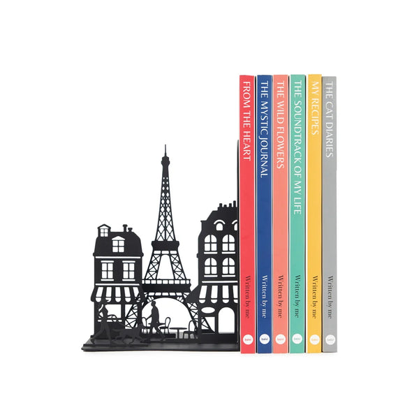 Balvi - Paris Bookend, Black, Metal