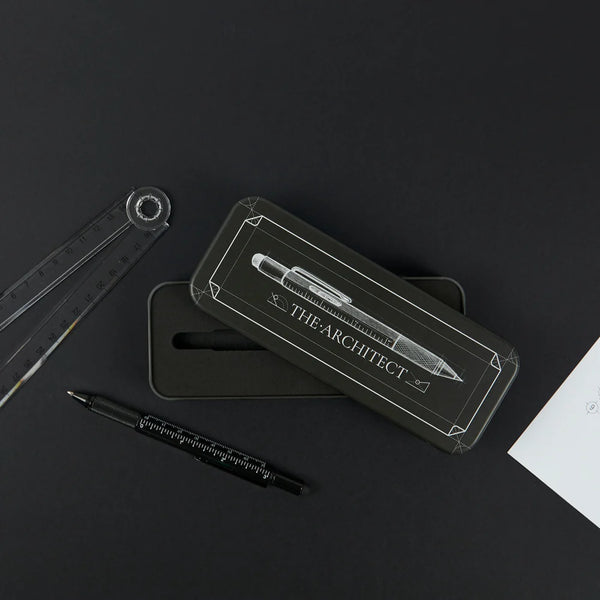 Balvi - The Architect Multifunction Pen, Box, Black