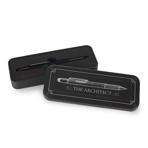Balvi - The Architect Multifunction Pen, Box, Black