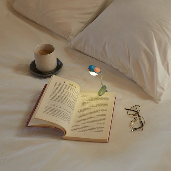 Balvi Book light,Birdie,blue,plastic