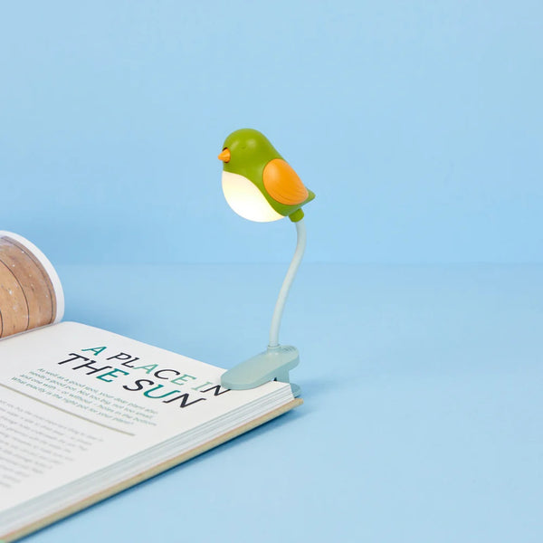 Balvi Book light,Birdie,green,plastic