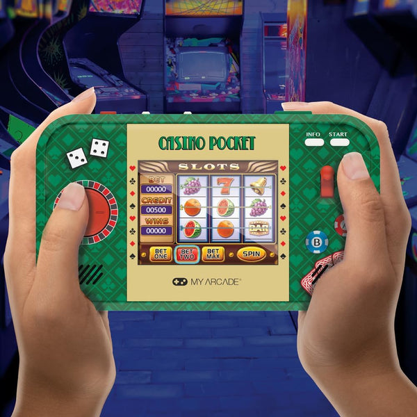 My Arcade VIDEO GAME - CASINO POCKET CASINO PORTABLE GAMING
SYSTEM