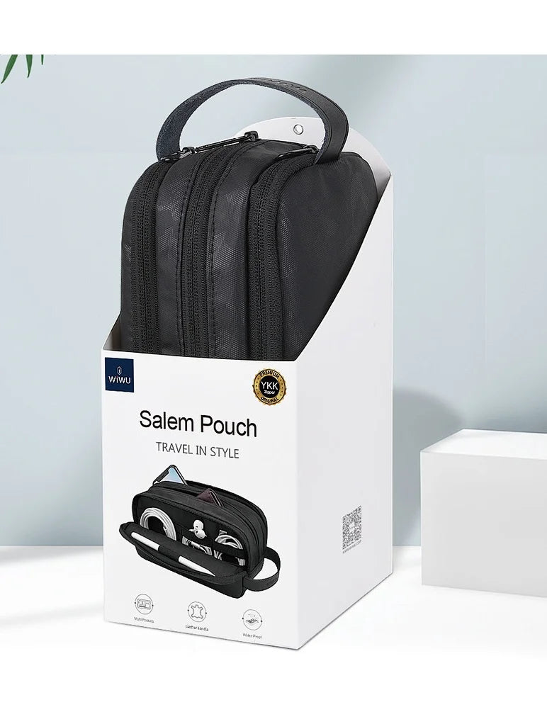 WiWU Salem Travel Pouch Black