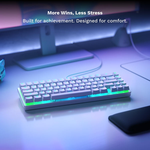 Glorious GMMK V2 65% Keyboard (Barebones) - White