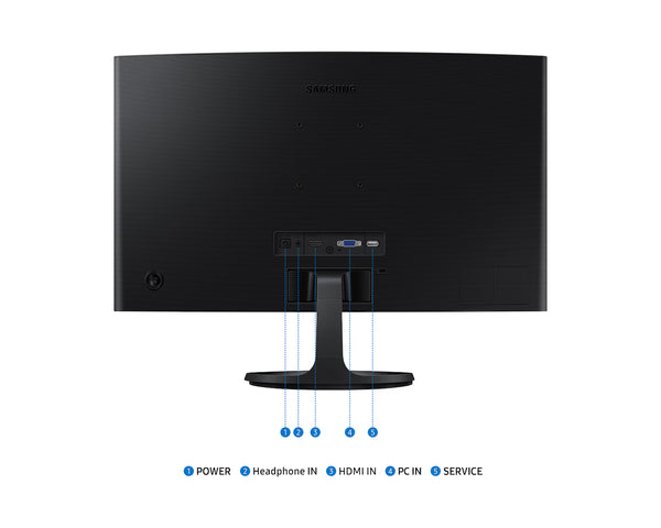 Samsung - 24" Va FHD 100Hz 4Ms Curved Monitor