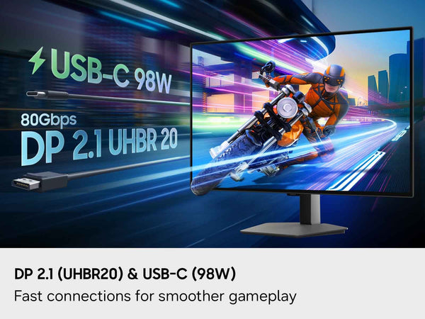 Samsung - 27" Odyssey QD-Oled 4K 240Hz 0.03Ms Glare Free Gaming Monitor