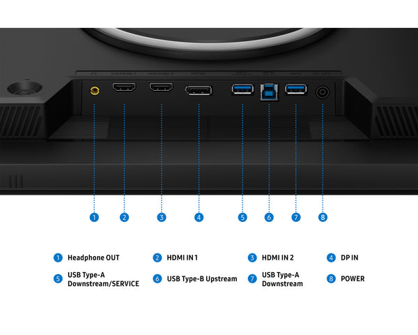 Samsung - 32" IPS 6K 165Hz / 3K 330Hz Dual Mode Flat
