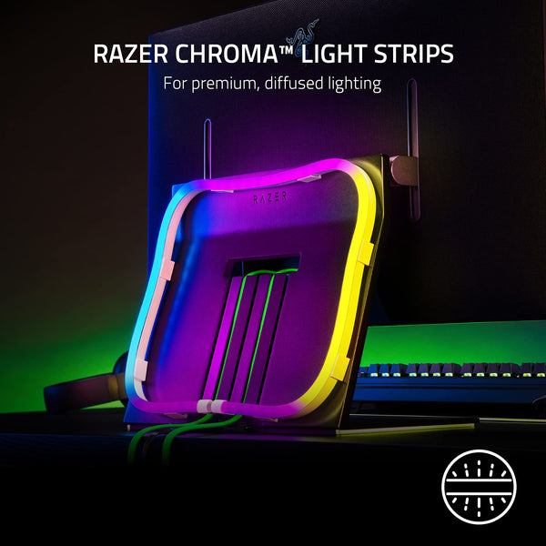 طقم أشرطة إضاءة Razer Chroma - مجموعة إضاءة RGB لمكاتب الألعاب
