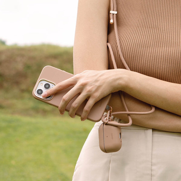 UNIQ COEHL HAVEN AIRPODS PRO 2ND GEN CASE - DUSTY NUDE
