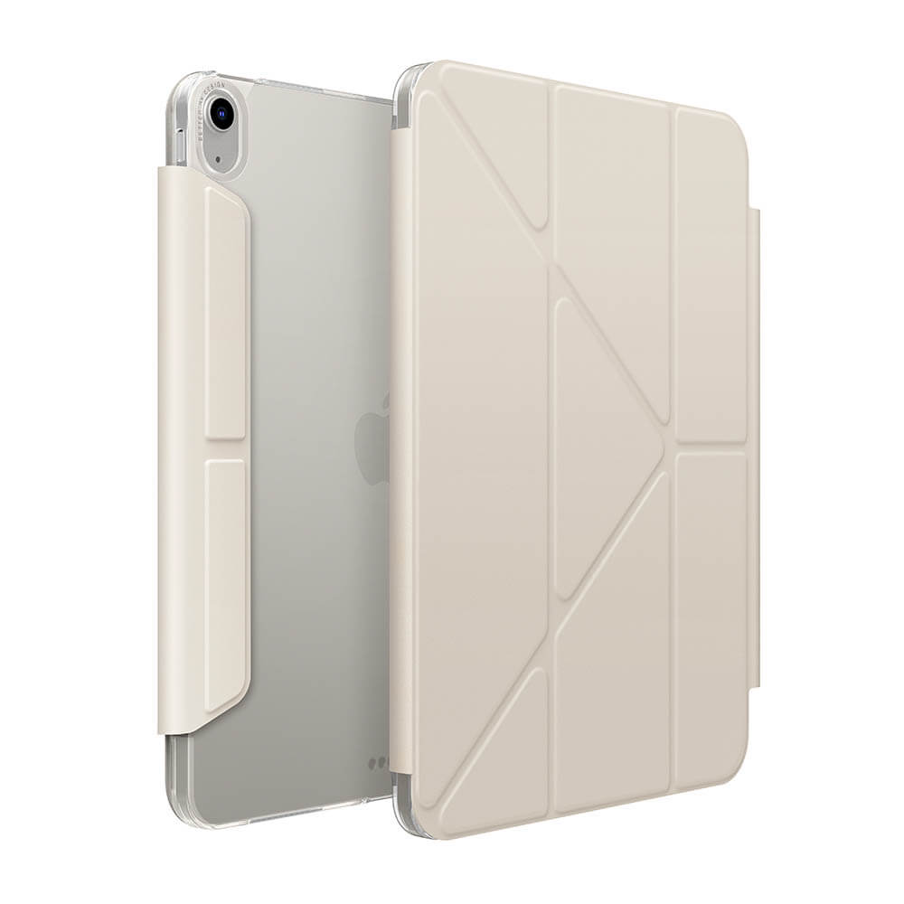 UNIQ CAMDEN CLICK NEW IPAD AIR 11 (2024) - IVORY (IVORY)