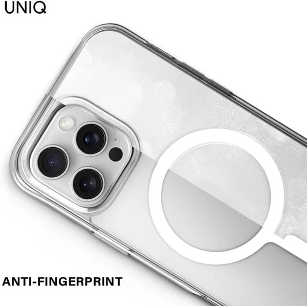 UNIQ HYBRID IPHONE 16 PRO (2024) 6.3 MAGCLICK CHARGING LIFEPRO XTREME (AF) - DOVE (FROST CLEAR)