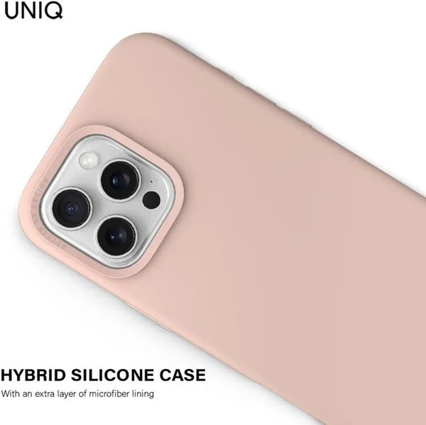 UNIQ HYBRID IPHONE 16 PRO (2024) 6.3 MAGCLICK CHARGING LINO HUE - BLUSH (PINK)